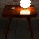 Mid-Century Table Lamp in Brass and Glass, Czech, 1960s