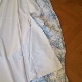 Napoleon bed sky 3 removable background in canvas of jouy