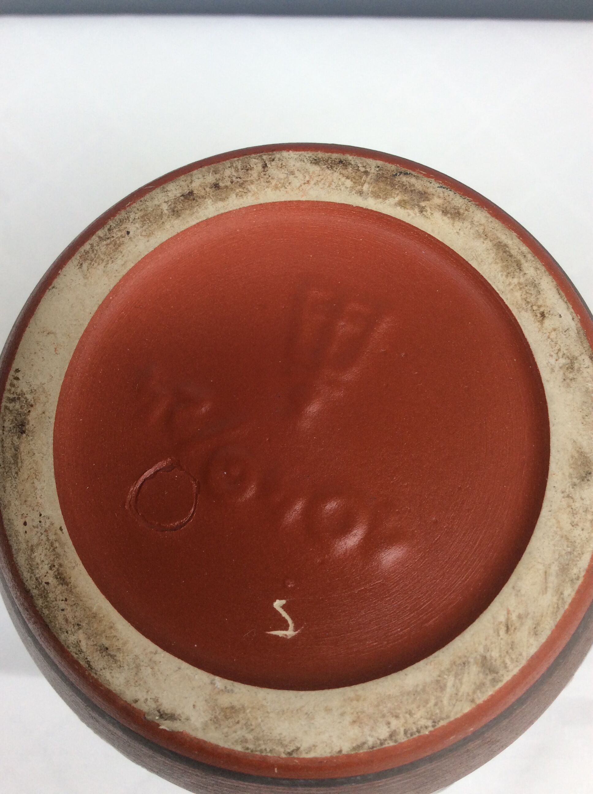 German ceramic vase, 1960s