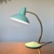 60s teal-coloured cocotte lamp
