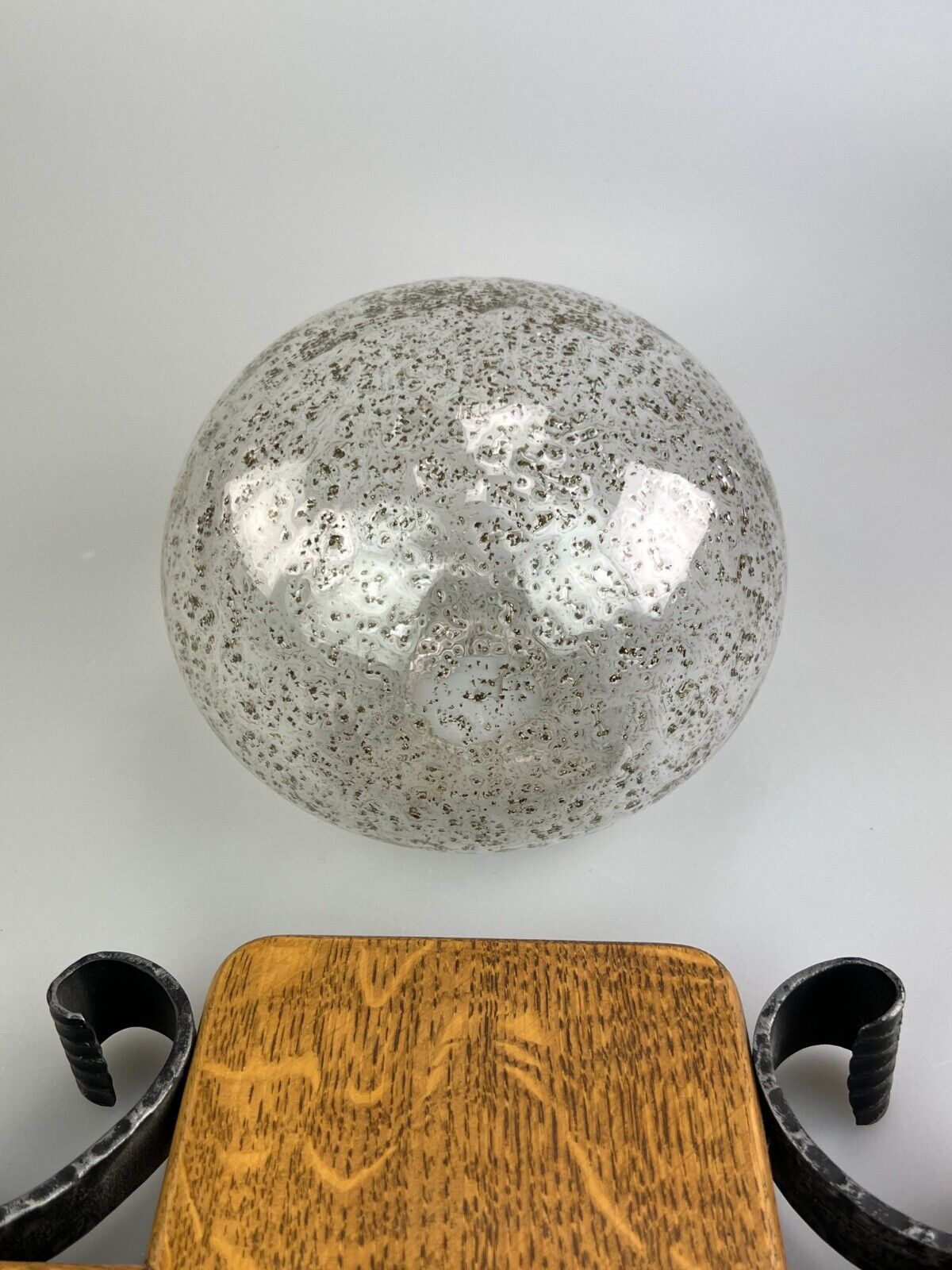 60s 70s wall lamp wall light glass Brutalist Kaiser Leuchten Germany