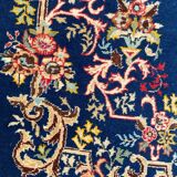 Persian carpet Ghoom wool and silk 138x214 cm
