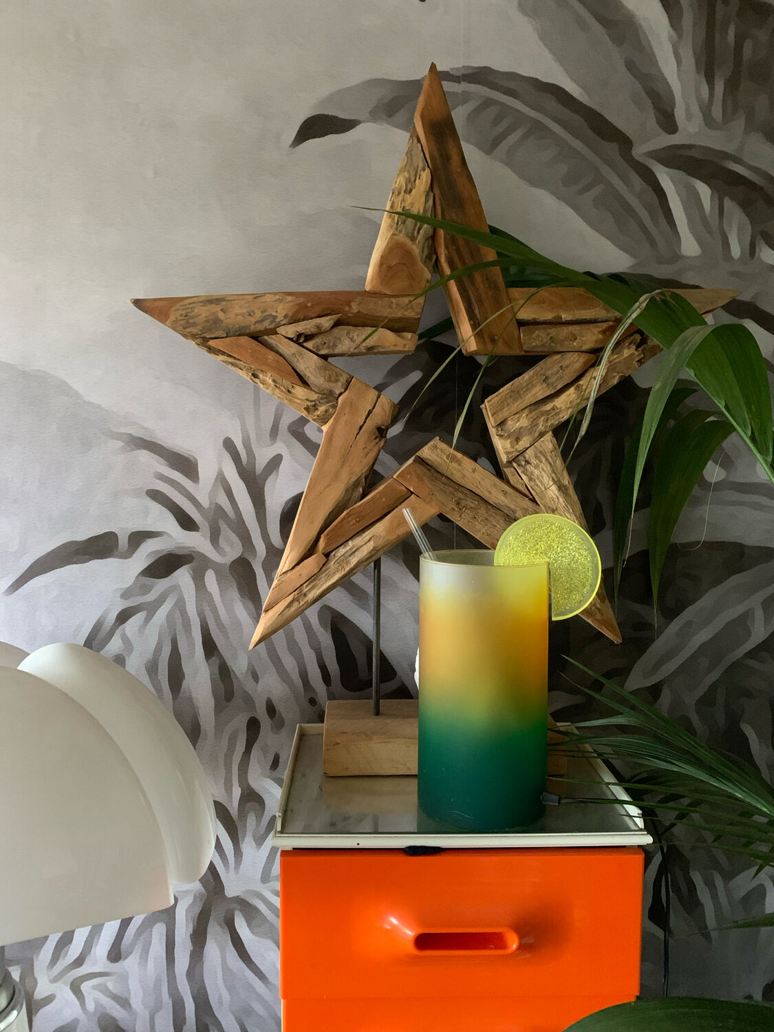 Cocktail lamp 80s