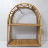 rattan shelf