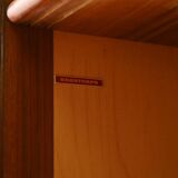 Vintage teak wood highboard