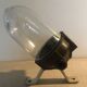 Bakelite courtyard or factory wall lamp with its glass