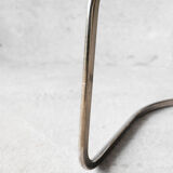 Golden metal armchair 70s