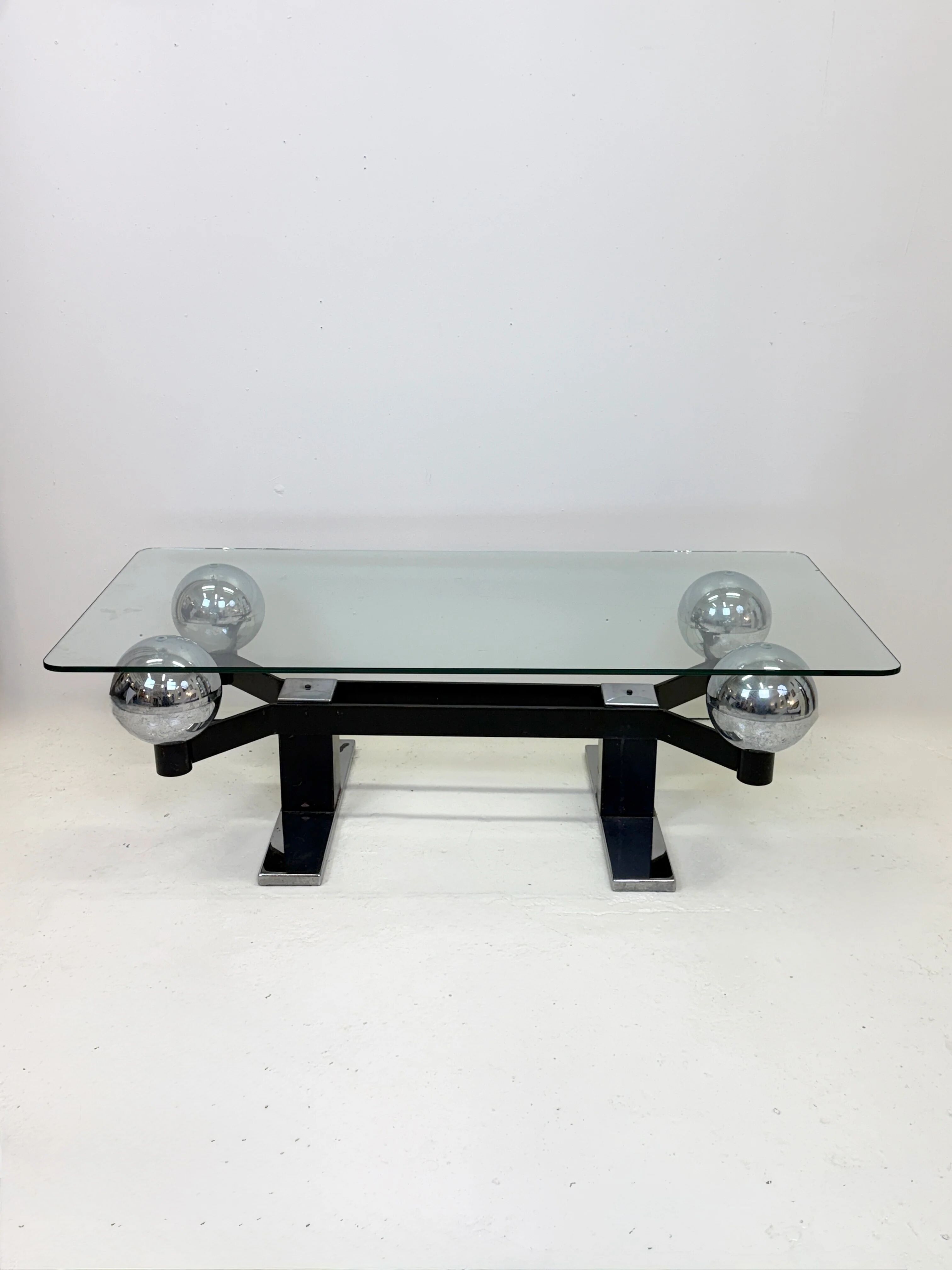 Sputnik coffee table - Space Age, 1970s