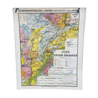 Jura school map
