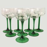 Set of 8 Alsace wine glasses