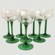 Set de 8 verres à vin d’Alsace