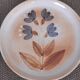 Plate and stoneware glass