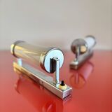 Functionalist set of bedside table lamps, Czechoslovakia