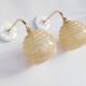 Clichy glass wall lights