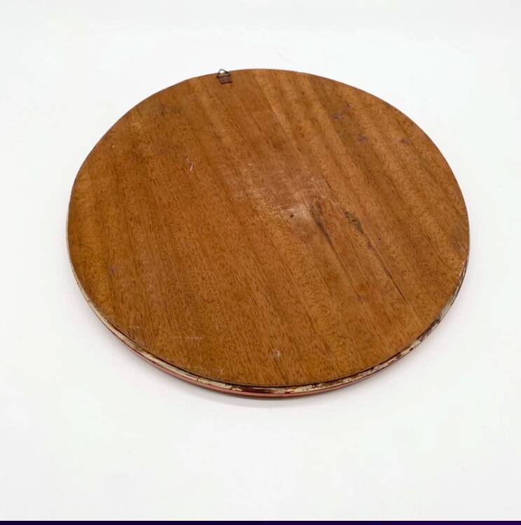 Miroir céramique glaçure « orange », 1960s