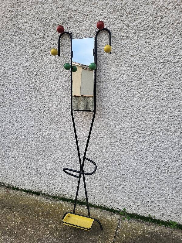 Roger Ferrand 1950's coat rack