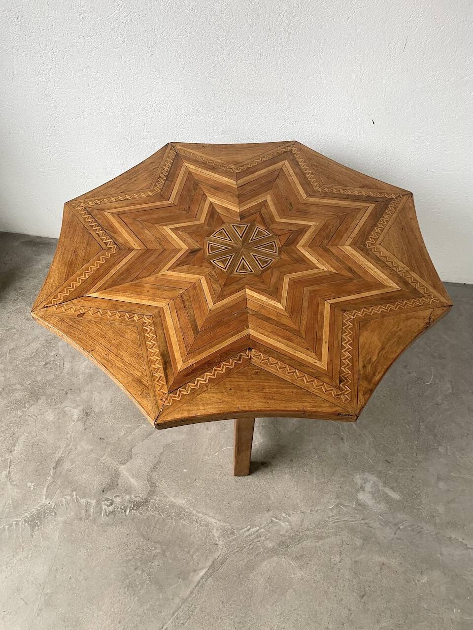 19th century inlaid side table