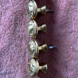 Set of 6 antique door knobs