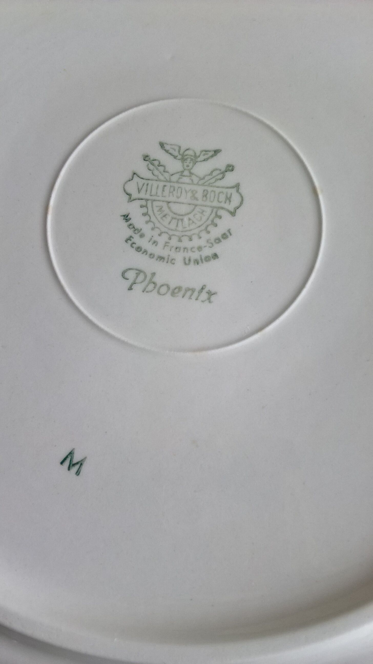 Set of 12 plates Villeroy & Boch Phoenix red