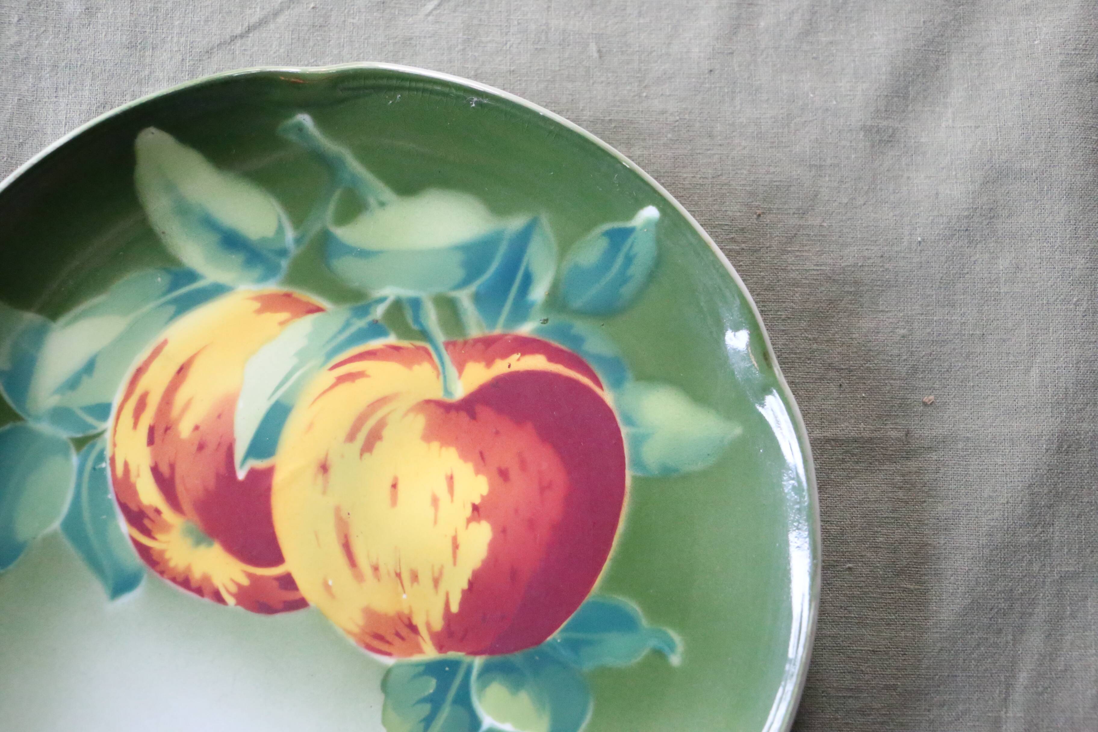 Lunevile earthenware plate