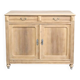 Raw Wood Art Deco Buffet