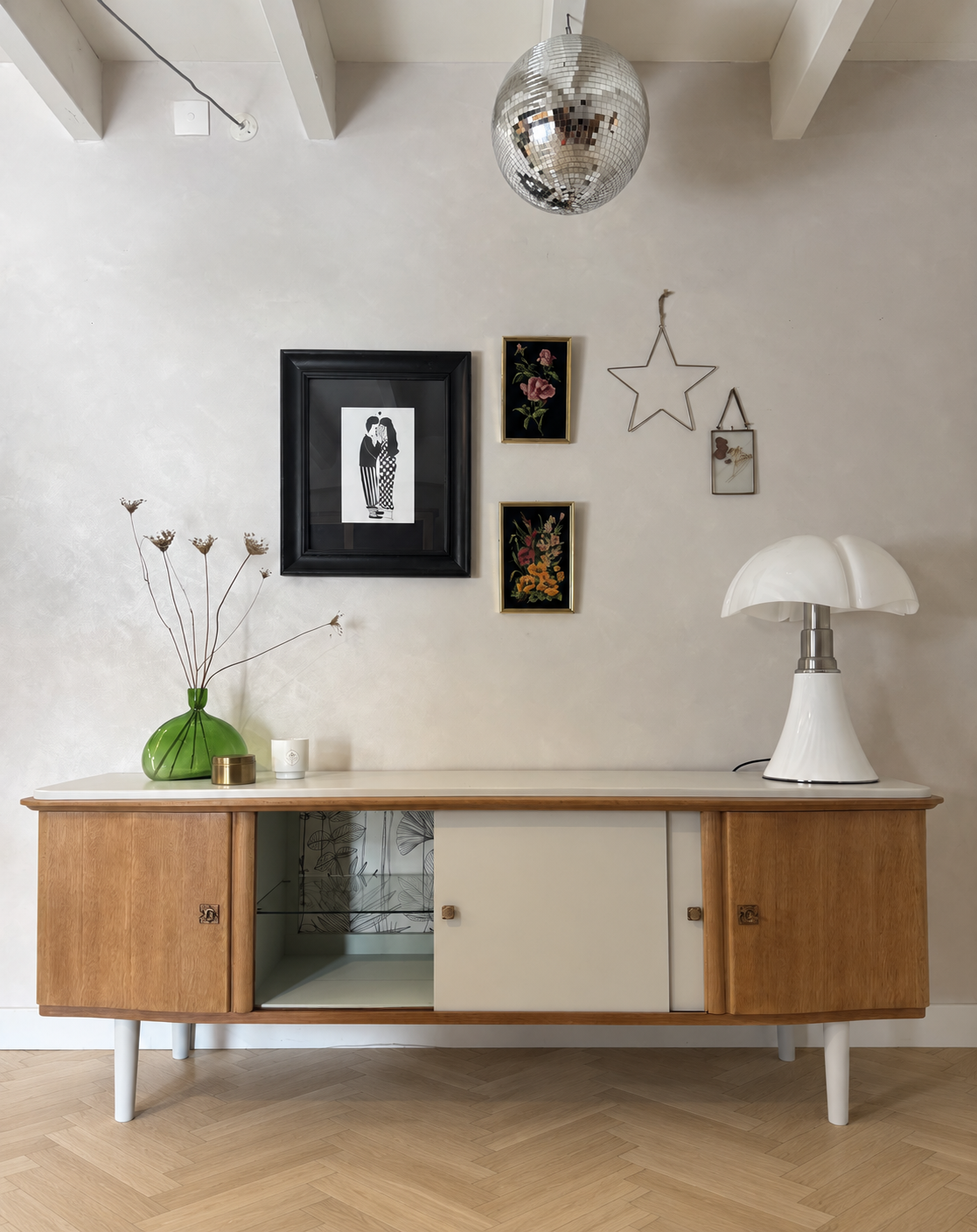 Meuble TV vintage Gédéon