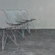 DKR chairs by Charles and Ray Eames for Herman Miller