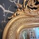 19th century mirror with angels 160 x 86