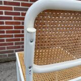 Set of 4 Cesca b32 model chairs in white