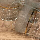 Set of 5 granite cup water glasses