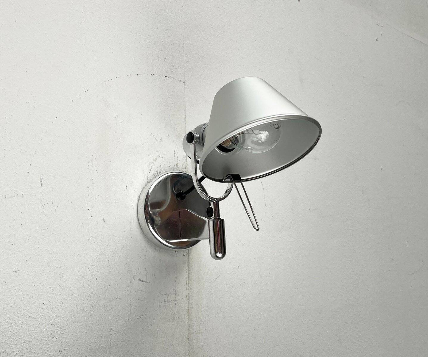 Tolomeo wall lights Faretto Italian by Michele De Lucchi and Giancarlo Fassina for Artemide, set of 2