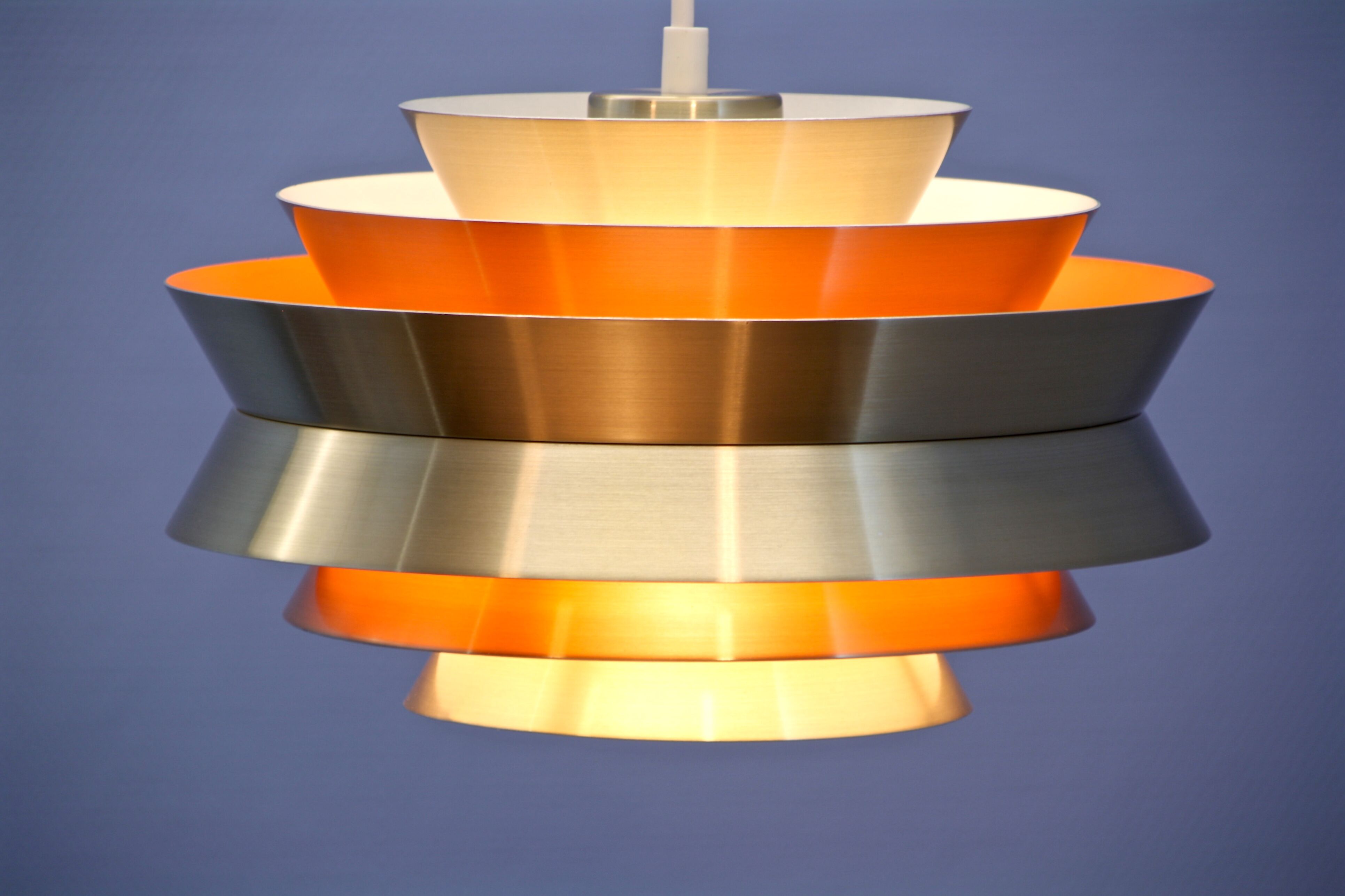 Swedish pendant 'Trava' by Carl Thore for Granhaga, 1970s