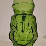 Carafe en verre gaufré Marguerite