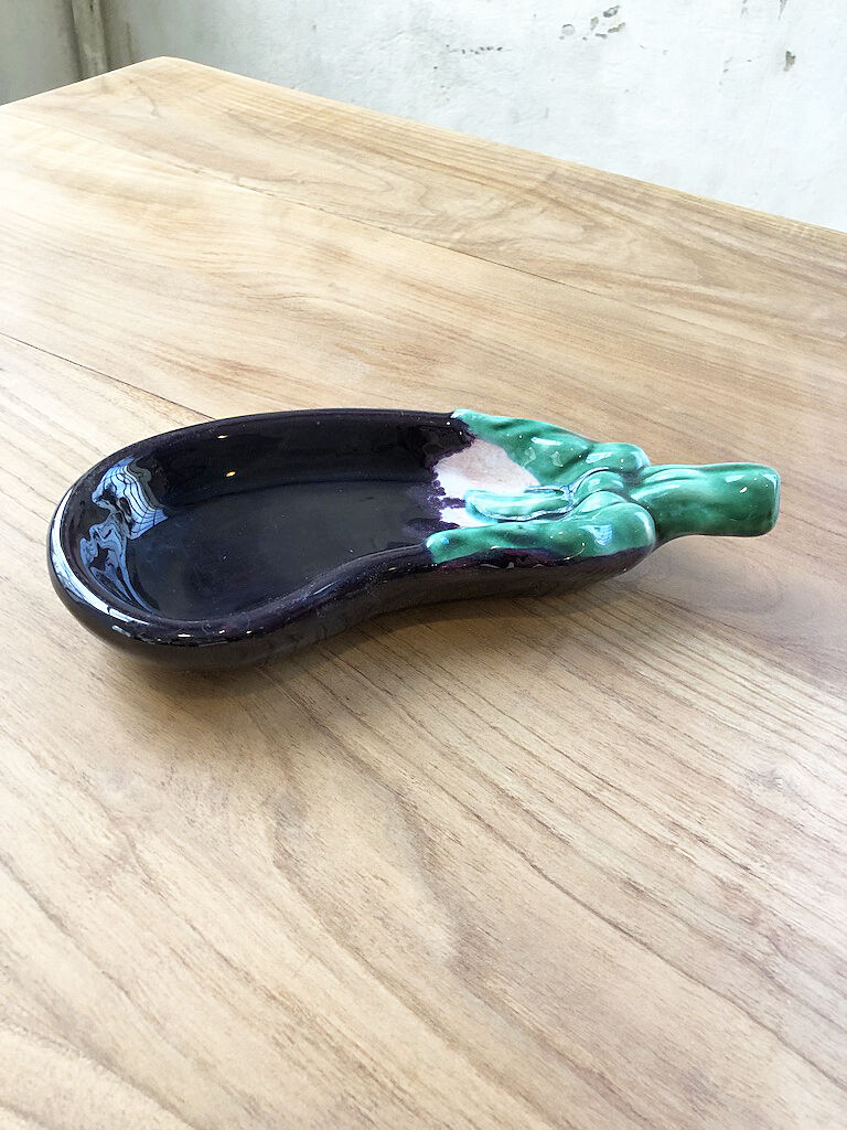 Vallauris "Aubergine" flat butter