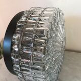 Vintage moulded glass ceiling light