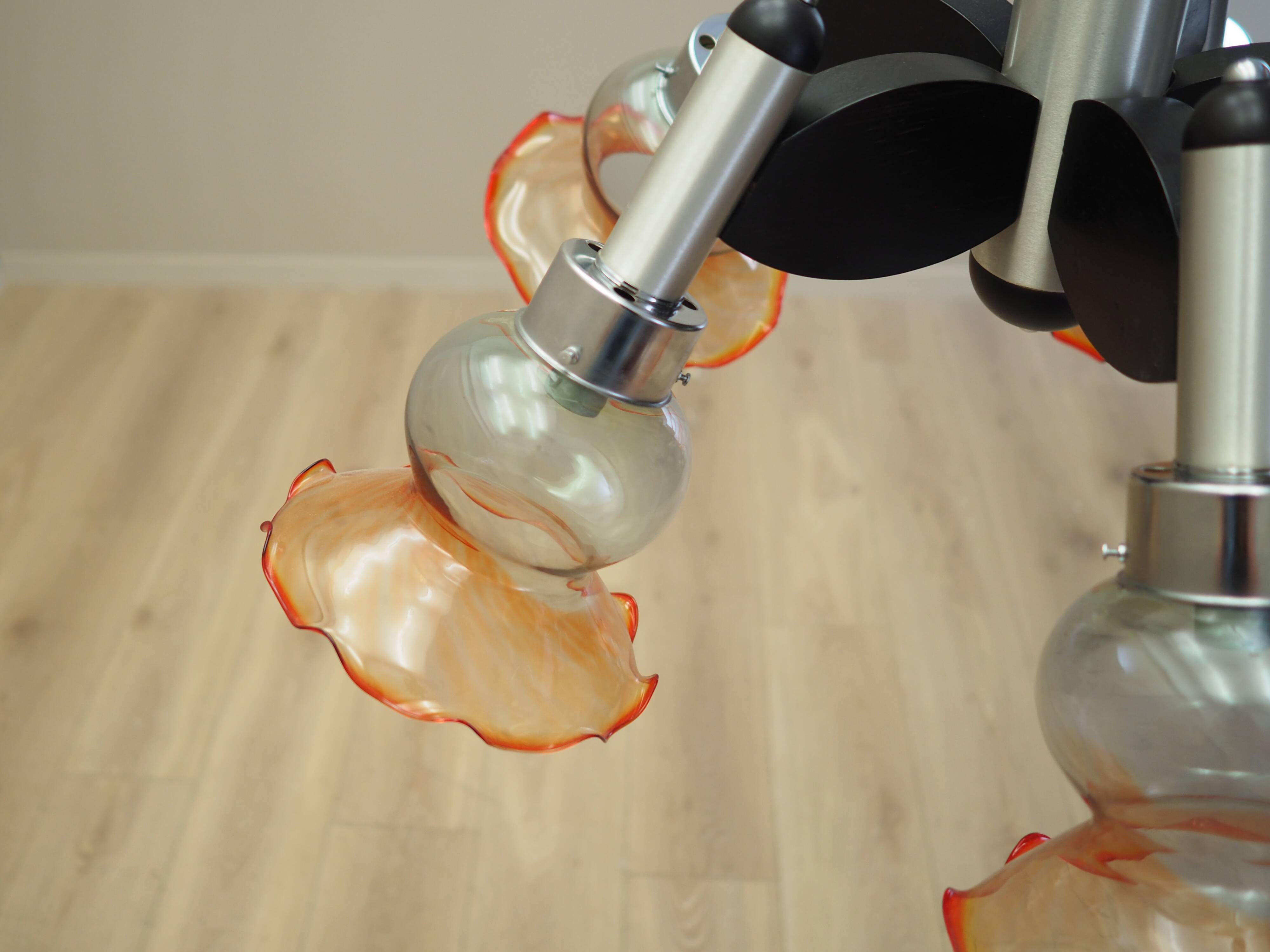 Chandelier, Italian design, 1970s, production: Italy