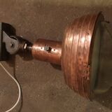 Industrial lamp applies outdoors