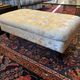 Vintage tufted Ottoman footstool. Ideal for decorators/resellers.