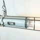 Grey Industrial Hanging Tube Light from Elektrosvit, 1980s