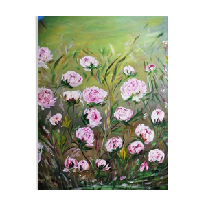 Tableau fleurs original