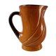 Ceramic pitcher signed Poët Laval Turban 70s