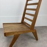50s reconstruction armchair, wood