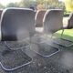 Set of 12 Strafor conference chairs, 70s
