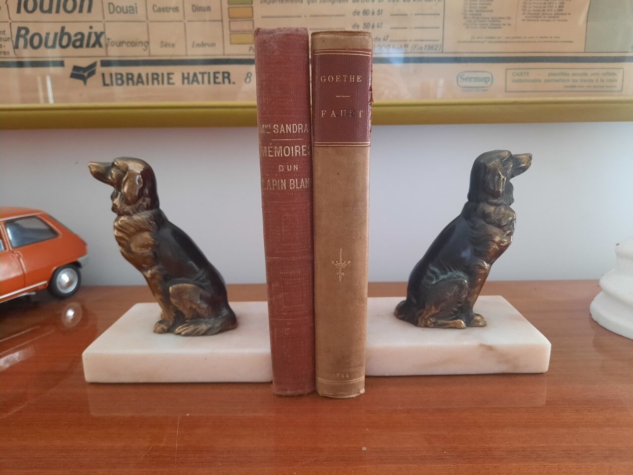 Serre-livres ancien