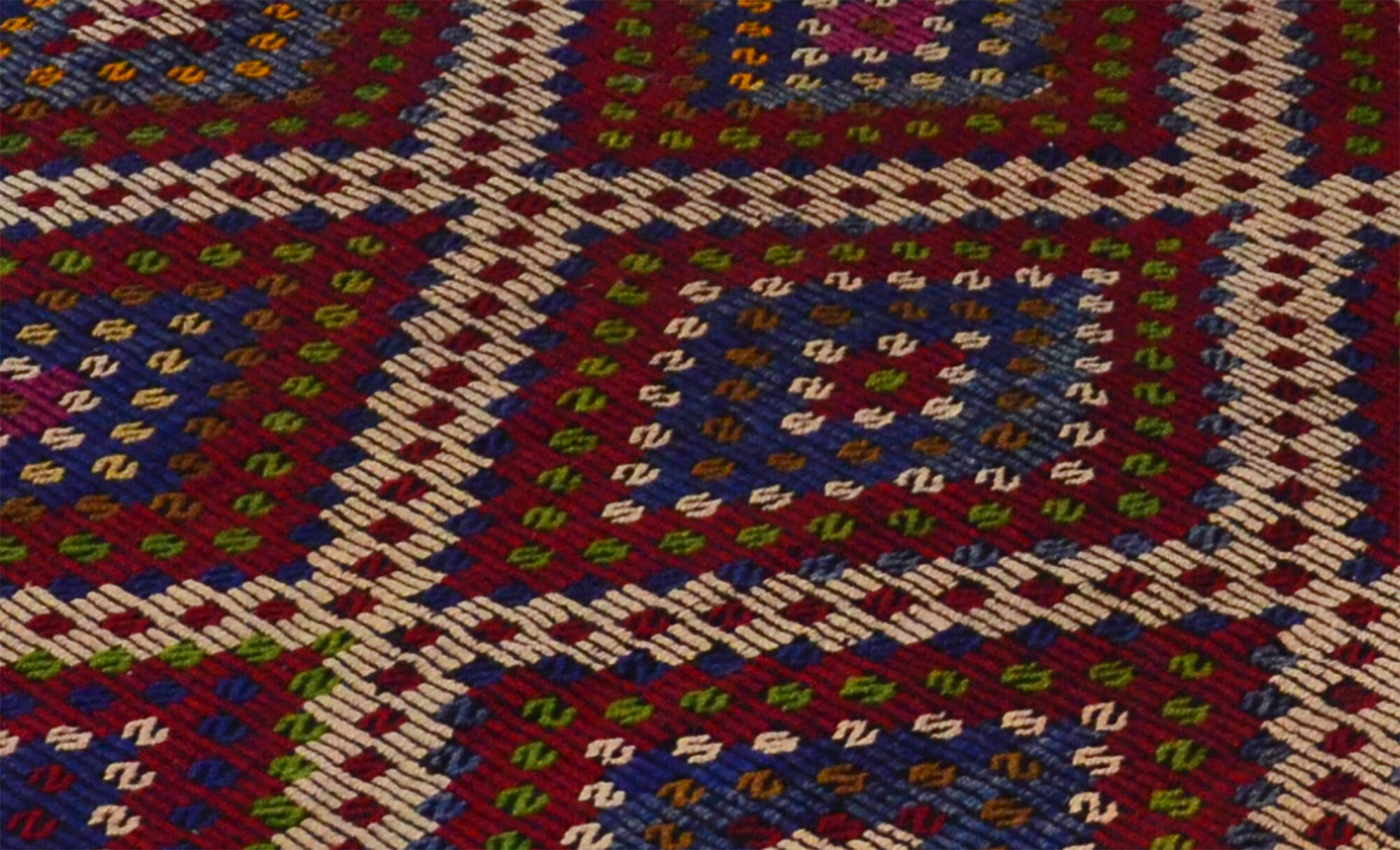 Anatolian handmade kilim rug 330 cm x 205 cm