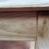 Oak farmhouse table
