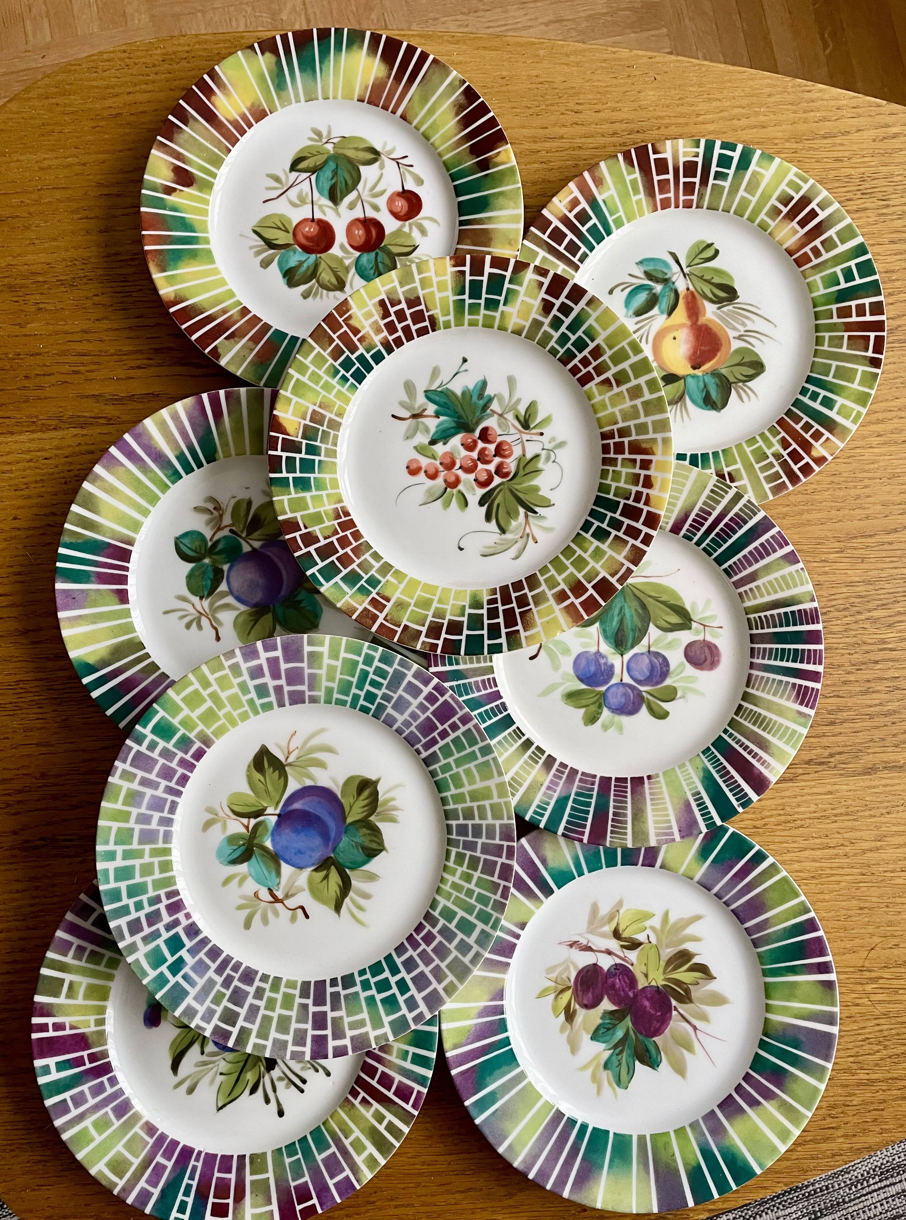 Dessert plates