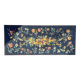 Large vintage floral pattern tapestry, 1970s
