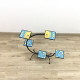 Vintage metal plant holder