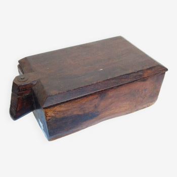 Spice Box Old Teak Indian Crafts India